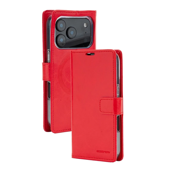 Mercury BlueMoon Diary MagSafe Apple iPhone 17 Pro / 18 Pro red