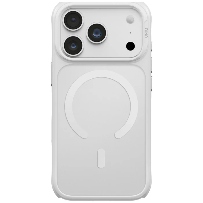 UNIQ Veren Apple iPhone 18 Pro / 17 Pro MagClick Charging chalk frost