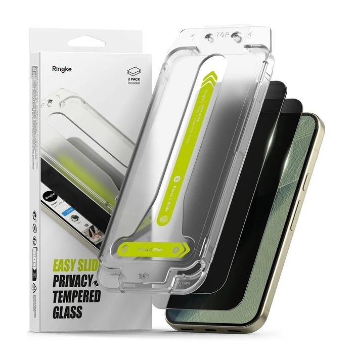 Ringke Easy Slide Google Pixel 9 Pro XL / 10 Pro XL / 11 Pro XL Privacy [2 PACK]