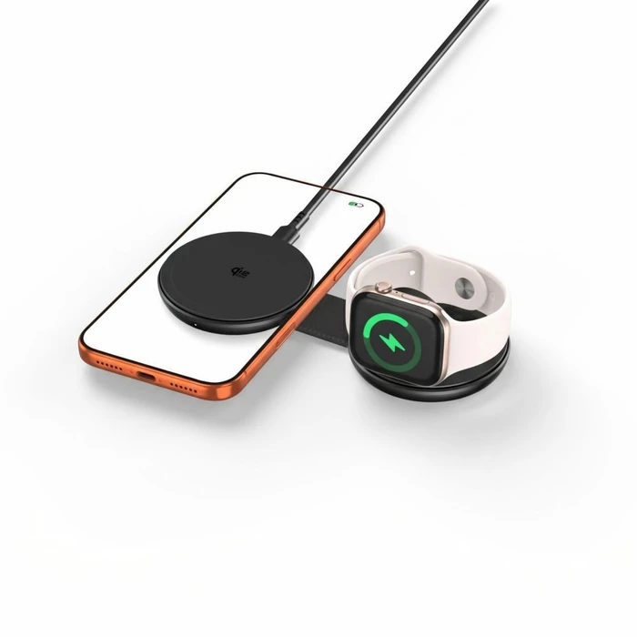 Tech-Protect A55 2in1 Magnetic MagSafe Wireless Charger 25W Qi2.2 Black