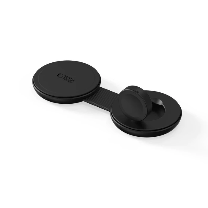 Tech-Protect A55 2in1 Magnetic MagSafe Wireless Charger 25W Qi2.2 Black