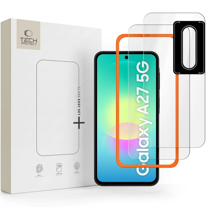 Tech-Protect Easy Set+ Samsung Galaxy A27 5G Clear [3 PACK]