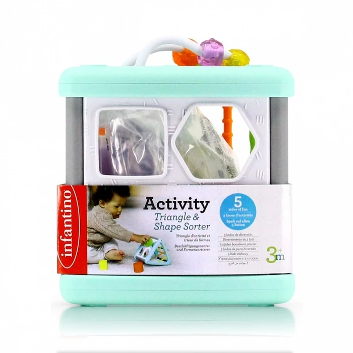 Βρεφικό Παιχνίδι Bkids Activity Triangle and Shape sorter Infantino