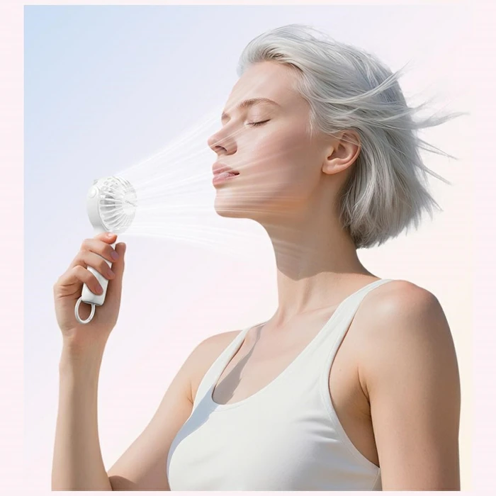 AWEI F42 white handheld fan