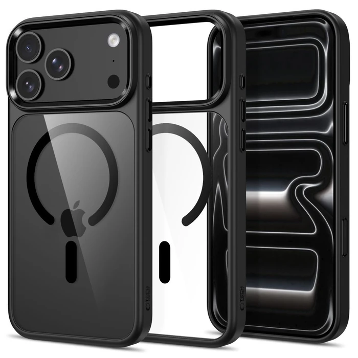 Tech-Protect Magmat MagSafe CC Apple iPhone 17 Pro Max / 18 Pro Max Black/clear