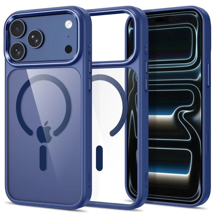 Tech-Protect Magmat MagSafe CC Apple iPhone 17 Pro Max / 18 Pro Max Deep Blue/clear