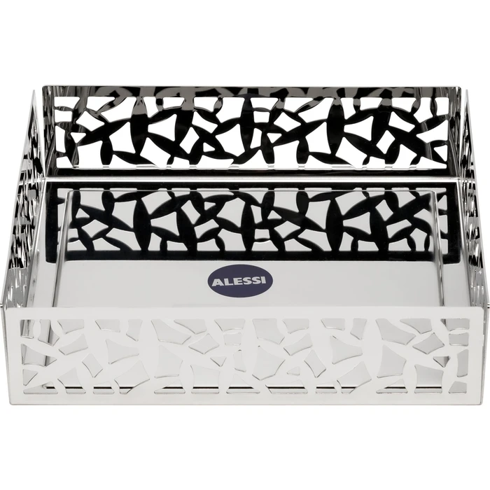 Alessi Metal Napkin Holder Grey (Cactus) MSA10
