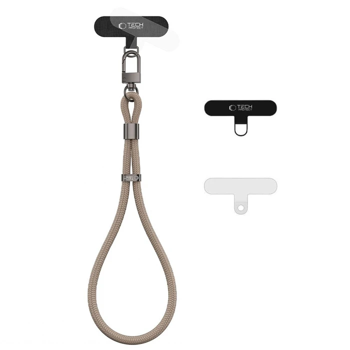 Tech-Protect C11S Rope Wrist Strap Mocha Beige