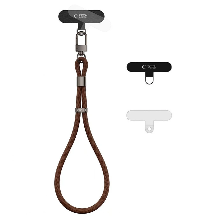 Tech-Protect C11S Rope Wrist Strap Walnut Brown