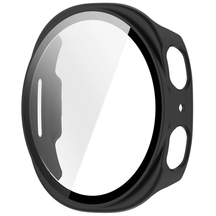 Tech-Protect Defense Samsung Galaxy Watch 8 / 9 40 mm Matte Black & Clear [2 PACK]