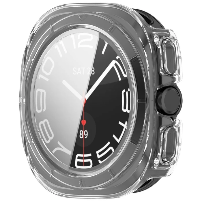 Tech-Protect Defense Samsung Galaxy Watch Ultra 2 2026 47 mm Matte Black & Clear [2 PACK]