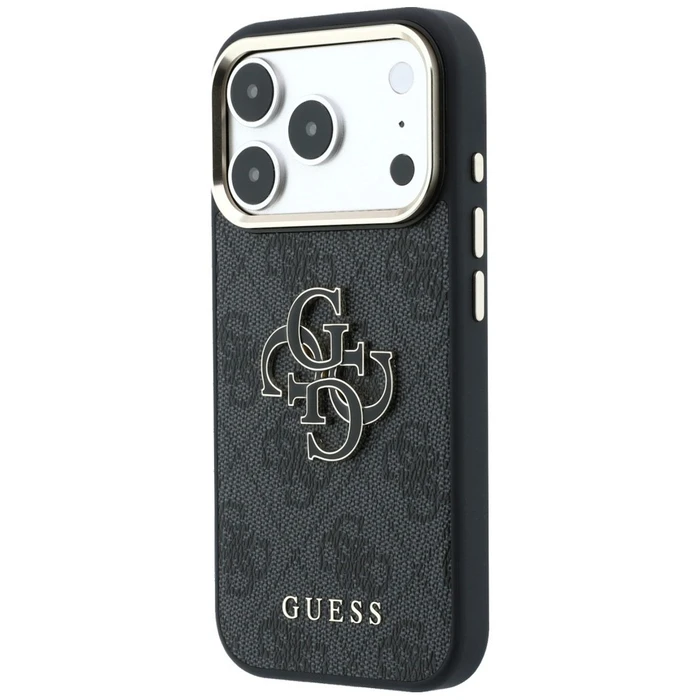 Guess 4G & Big Resin Logo Apple iPhone 18 Pro / 17 Pro black
