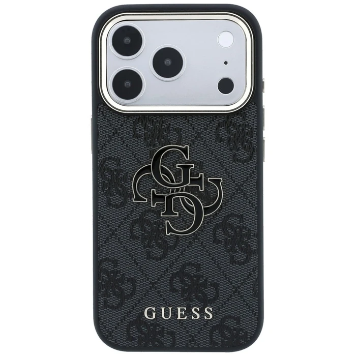 Guess 4G & Big Resin Logo Apple iPhone 18 Pro / 17 Pro black