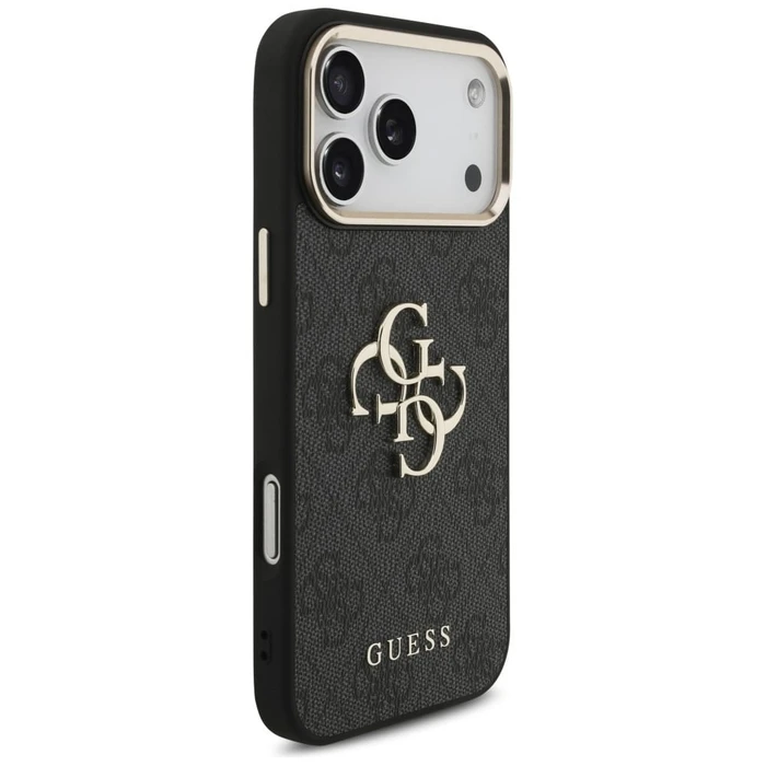 Guess 4G Big 4G Classic Logo Apple iPhone 18 Pro Max / 17 Pro Max black gold