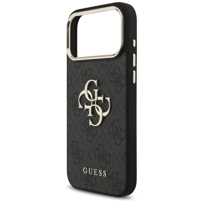 Guess 4G Big 4G Classic Logo Apple iPhone 18 Pro Max / 17 Pro Max black gold