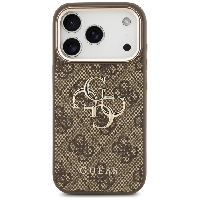 Guess 4G Big 4G Classic Logo Apple iPhone 18 Pro / 17 Pro brown gold