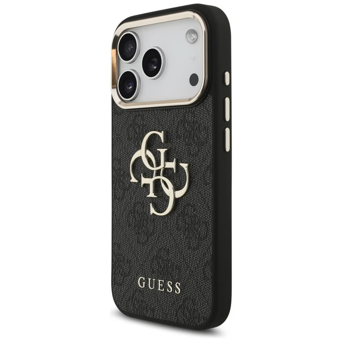 Guess 4G Big 4G Classic Logo Apple iPhone 18 Pro / 17 Pro black gold