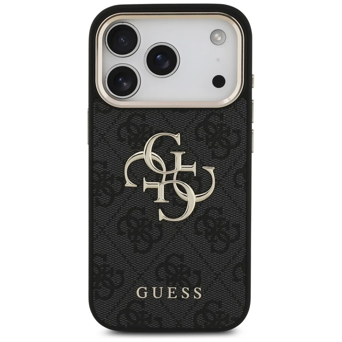 Guess 4G Big 4G Classic Logo Apple iPhone 18 Pro / 17 Pro black gold