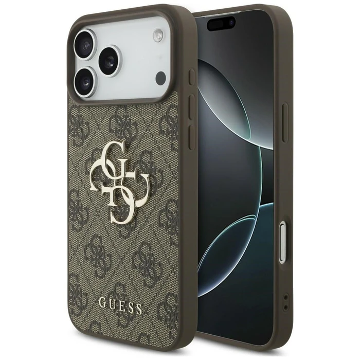 Guess 4G Big Logo Apple iPhone 18 Pro / 17 Pro brown