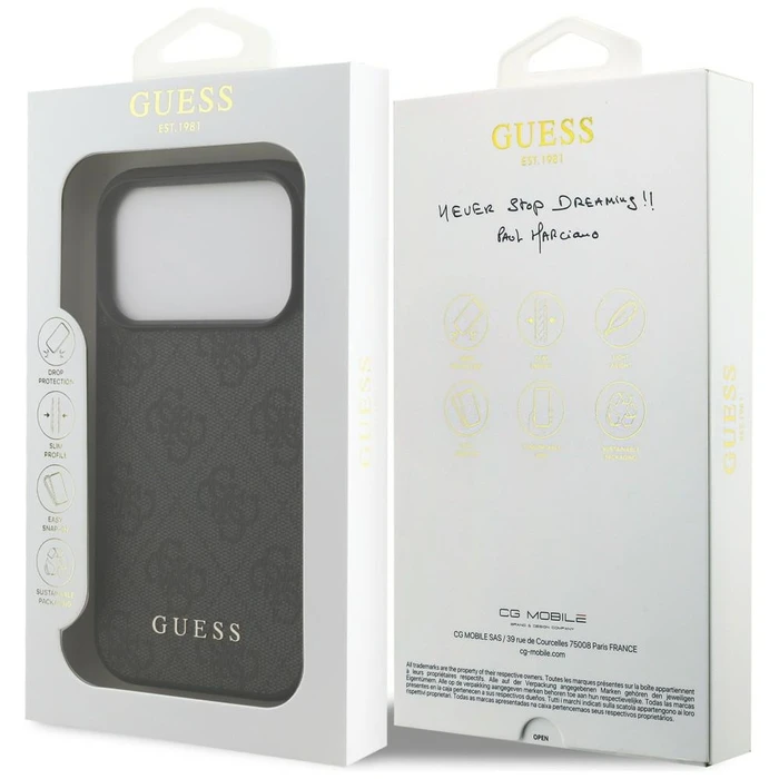 Guess 4G Classic Apple iPhone 18 Pro / 17 Pro black