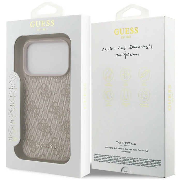 Guess 4G Classic Apple iPhone 18 Pro / 17 Pro pink
