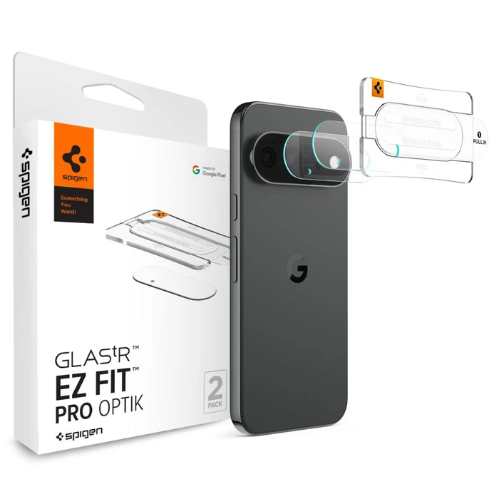 Spigen Optik Pro Glas.tr Ez Fit Camera Protector Google Pixel 11 Pro Clear [2 PACK]