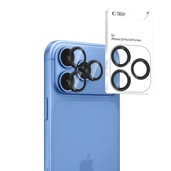 Tech-Protect Camring Fit+ Apple iPhone 18 Pro / 18 Pro Max Black