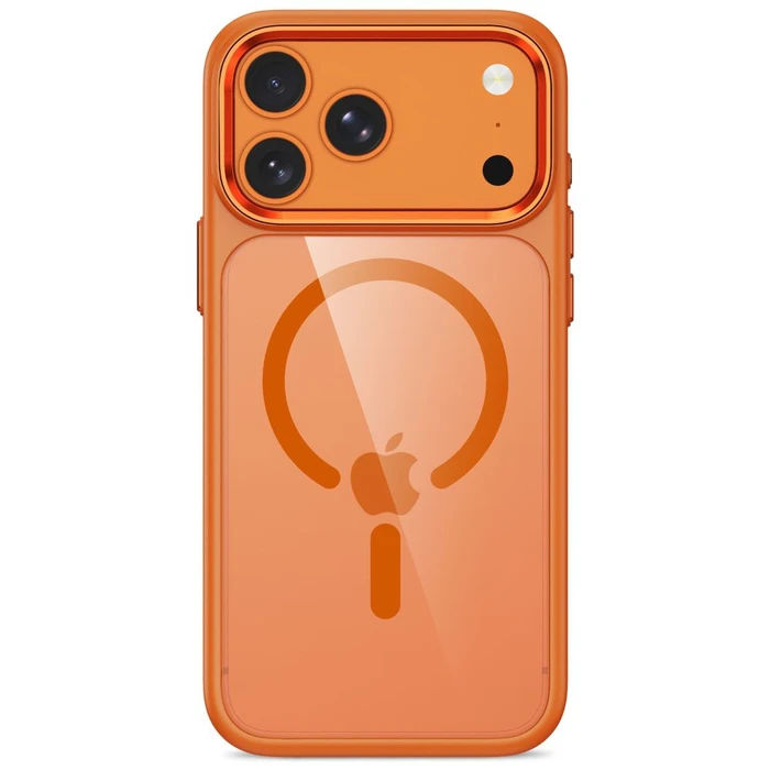 Tech-Protect Magmat MagSafe CC Apple iPhone 17 Pro / 18 Pro Cosmic Orange / clear