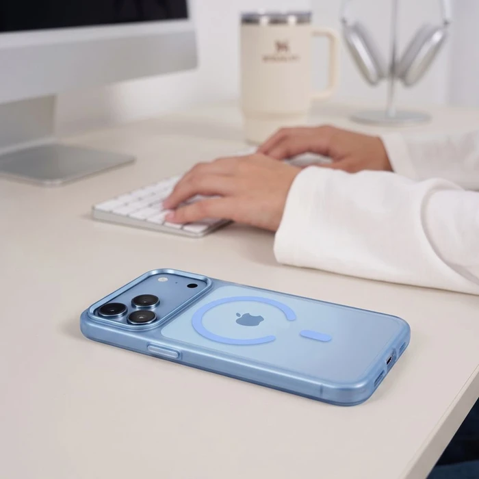 Tech-Protect MagZero MagSafe Apple iPhone 17 Pro Max / 18 Pro Max Matte Light Blue