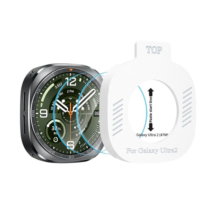 Tech-Protect Easy Set+ Samsung Galaxy Watch Ultra 2 2026 47mm Clear [2 PACK]