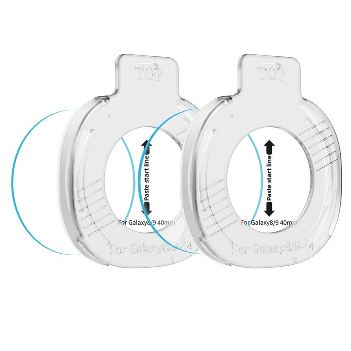 Tech-Protect Easy Set+ Samsung Galaxy Watch 8 / 9 40mm Clear [2 PACK]