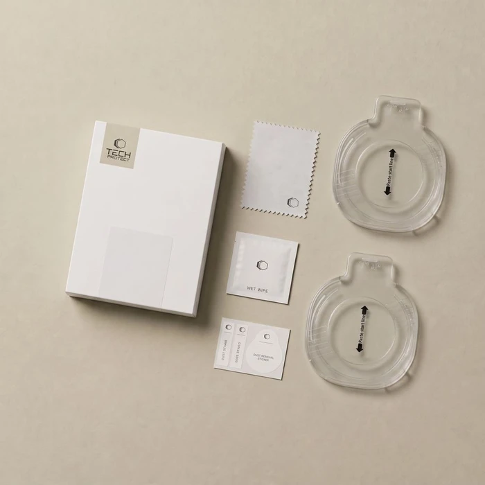 Tech-Protect Easy Set+ Samsung Galaxy Watch 8 / 9 40mm Clear [2 PACK]