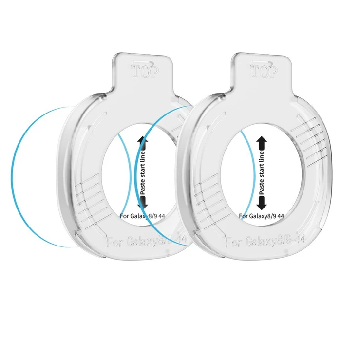 Tech-Protect Easy Set+ Samsung Galaxy Watch 8 / 9 44mm Clear [2 PACK]