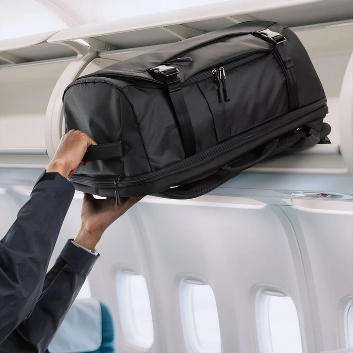 Tech-Protect Defender S70 Ryanair & Wizzair Travel Laptop Cabin Backpack 24L 40x30x20 Black