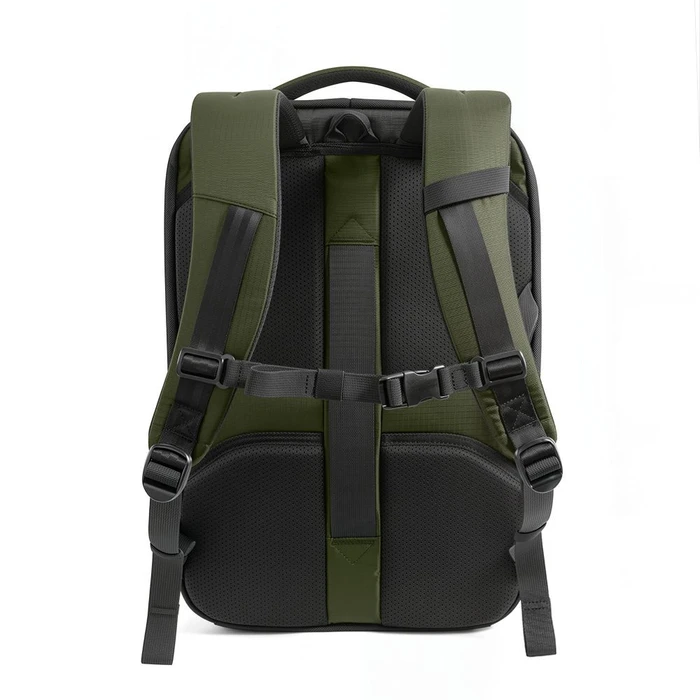 Tech-Protect Defender S70 Ryanair & Wizzair Travel Laptop Cabin Backpack 24L 40x30x20 Military Green