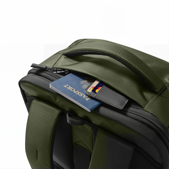 Tech-Protect Defender S70 Ryanair & Wizzair Travel Laptop Cabin Backpack 24L 40x30x20 Military Green