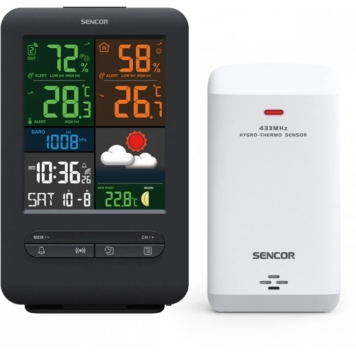 Μετεωρολογικός Σταθμός Sencor SWS 7300 color