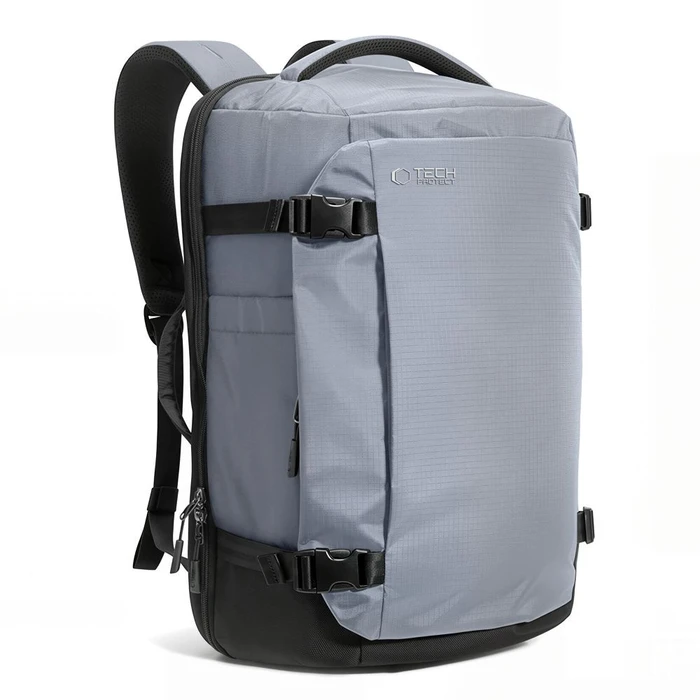 Tech-Protect Defender S70 Ryanair & Wizzair Travel Laptop Cabin Backpack 24L 40x30x20 Urban Grey