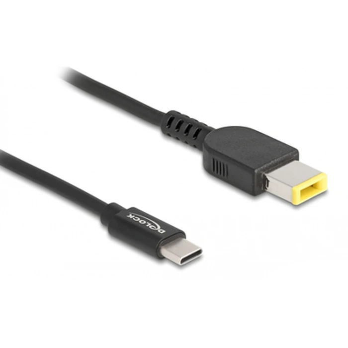 Καλώδιο Τροφοδοσίας Delock 87970, USB-C σε Lenovo 11x4.5mm, 1.5m, μαύρο