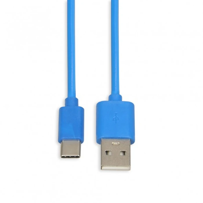 Καλώδιo USB iBox IKUMTCB 1 m 2.0 A C Blue