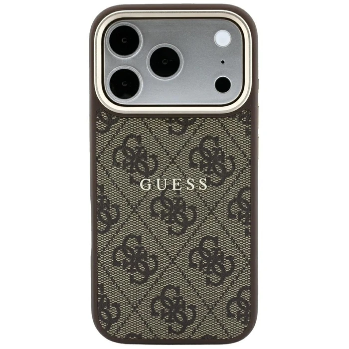Guess Embossed 4G Classic MagSafe Apple iPhone 18 Pro / 17 Pro brown