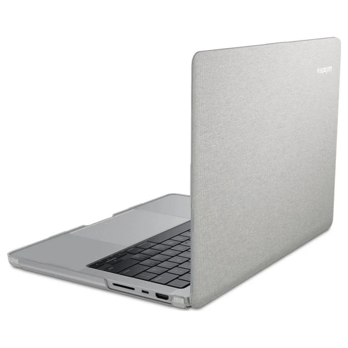 Spigen Urban Fit Case for MacBook Pro 14 (M1–M5 / M5 Pro / M5 Pro Max) 2021–2026 – Heather Grey