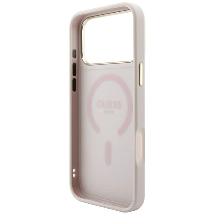 Guess Embossed 4G Classic MagSafe Apple iPhone 18 Pro / 17 Pro pink