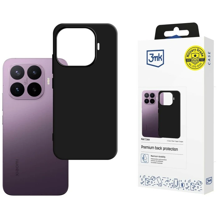 3MK Matt Case Xiaomi 17T Pro black