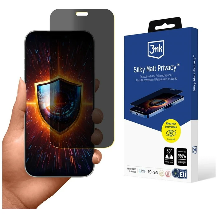 3MK Silky Matt Privacy Apple iPhone 18 Pro Max