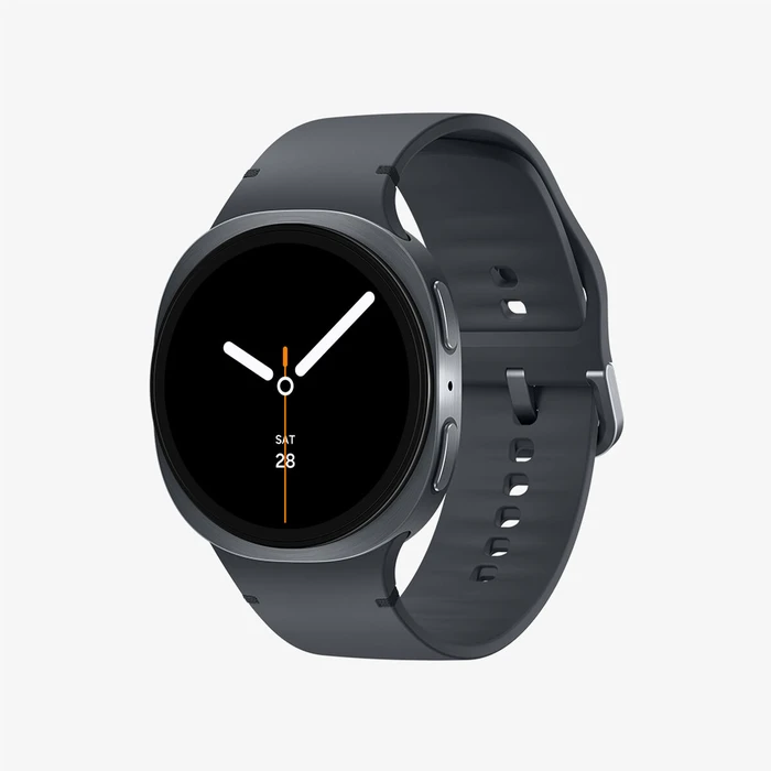 Samsung Galaxy Watch8 LTE Aluminium 40mm Αδιάβροχο με eSIM και Παλμογράφο (Dark Gray)
