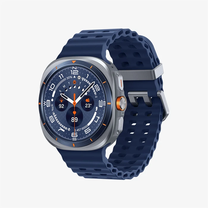 Samsung Galaxy Watch Ultra (2025) Titanium 47mm Αδιάβροχο με eSIM και Παλμογράφο (Μπλε)