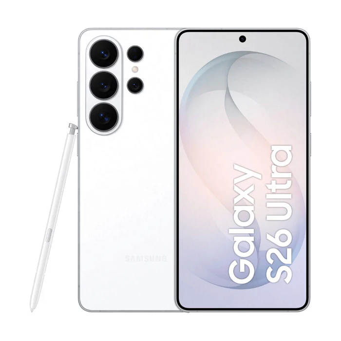 Samsung Smartphone Galaxy S26 Ultra 5G 12 GB RAM 512 GB Λευκό