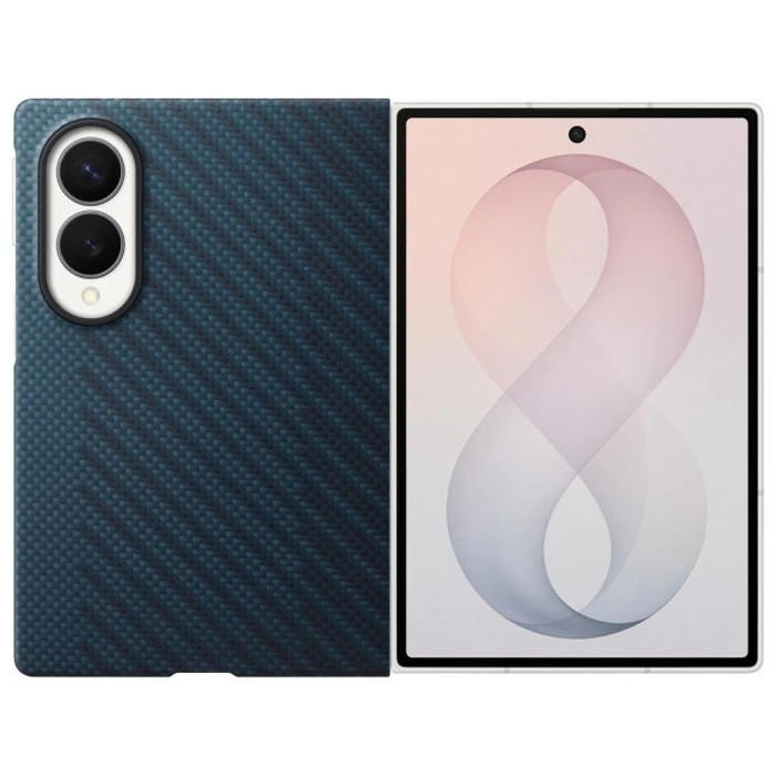 Θήκη Samsung Carbon Magnet Case για Galaxy Z Fold8 - Μπλε