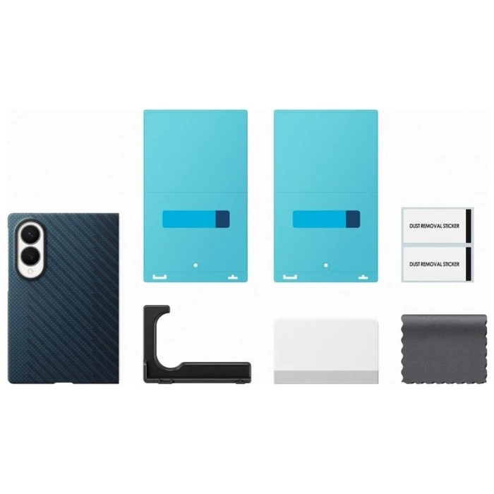 Θήκη Samsung Carbon Magnet Case για Galaxy Z Fold8 - Μπλε